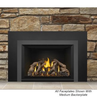 Napoleon Small 3 Sided Faceplate (30 3/4-Inches Wide x 20 5/16-Inches High) - Gun Metal - SGM3F3B4