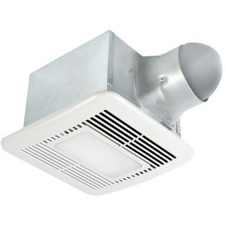 BreezSignature - SIG80-110LED - 80/110 CFM Exhaust Fan/Dimmable LED light/Night-Light