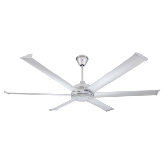 Big Ass Fans Mammoth  72" Smart Indoor/Outdoor Silver Ceiling Fan with Wifi Enable