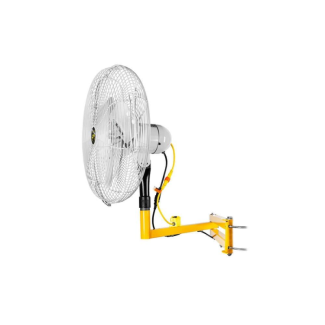 Hunter Jan Fan Articulating Dock & Door Fan - 2 Speed 20” - Silver - JF-AAM20-DCS-S