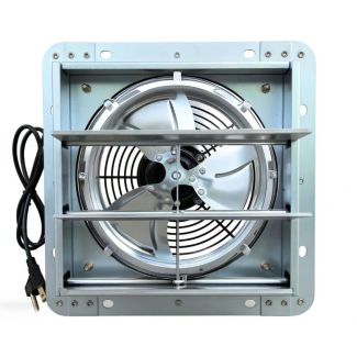 ACIQ 10” Shutter Wall Exhaust Fan Direct Drive 820 CFM 120 Volts 1 Phase - SMWE10