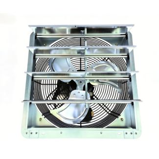 ACIQ 16” Shutter Wall Exhaust Fan Direct Drive 3100 CFM 120 Volts 1 Phase - SMWE16