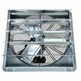 ACIQ 20” Shutter Wall Exhaust Fan Direct Drive 4000 CFM 120 Volts 1 Phase - SMWE20
