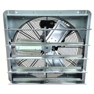 ACIQ 20” Shutter Wall Exhaust Fan Direct Drive 4000 CFM 120 Volts 1 Phase - SMWE20