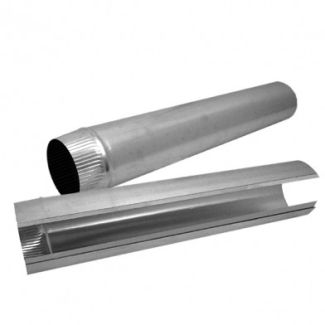 4" Diameter Snap Lock Pipe - 5 Feet
