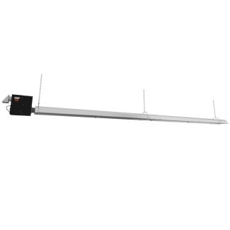 Superior Radiant U Series - UXR High Efficiency Single Stage Infrared Tube Heater - Natural Gas - 80,000 BTU - Powder Coated Sealed Burner - 20 ft Aluminized Tube Kit