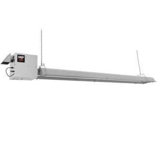 Superior Radiant U Series - UXR High Efficiency Single Stage Infrared Tube Heater - Propane Fired - 40,000 BTU - Stainless Steel Sealed Burner - 10 ft Stainless Steel Tube & Reflector Kit