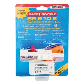 Mini Split Pan Float Switch - Safe-T-Switch SS610E