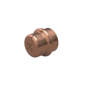 1/4" MaxiPro Copper Stop End Cap - Bag of 3