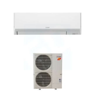 Mitsubishi 30,000 BTU SEZ-AD-Series 23.2 SEER2 Single Zone Wall Mount Mini Split Hyper Heat Pump System – R454B | 230V 