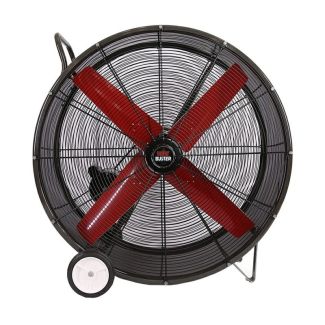 Triangle Fans 36" HeatBuster TPC  Belt Drive Portable Fan - 12,100 CFM, 115 Volts, 1 Phase, Totally Enclosed Motor - TPC3613T