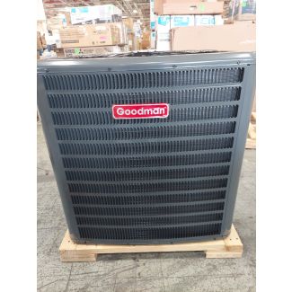 Goodman 3 Ton 14.3 SEER2 Heat Pump Condenser - Scratch & Dent – Minimal Damage