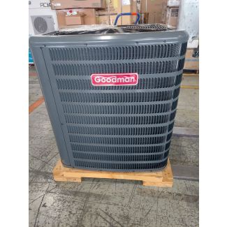 Goodman 2 Ton 14.3 SEER2 Central Air Conditioner Condenser – Scratch & Dent – Minimal Damage - GLXS4BA2410-HP00244