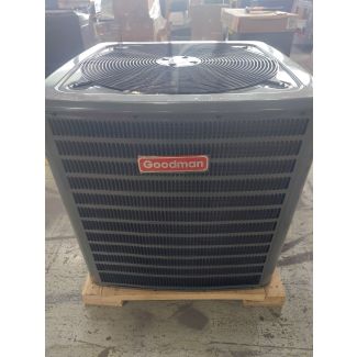 Explore the Goodman 3.5 Ton 14.3 SEER2 Air Conditioner Scratch & Dent - GLXS4BA4210-AC00879