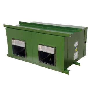 Canarm 200 Series Forward Curved Inline Duct Twin Unit Blowers (Insulated)