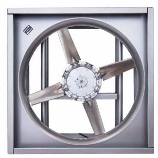 Triangle Fans 48" Direct Drive Reversible Exhaust Fan with 1 Speed, 1 HP, 115/230V, 1-Phase Totally Enclosed Motor - FHIR4815T-U-DD