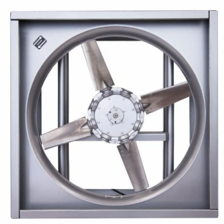 Triangle Fans 30" Direct Drive Reversible Exhaust Fan, 1 Speed, 1 HP, 115/230V, 1-Phase Totally Enclosed Motor - FHIR3015T-U-DD