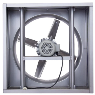 Triangle Fans 36" Direct Drive Reversible Exhaust Fan, 1 Speed, 2 HP, 230/460V, 3-Phase Totally Enclosed Motor - FHIR3617T-X-DD