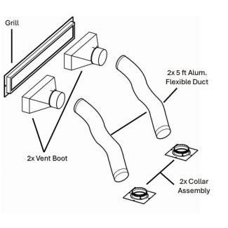Napoleon Universal Heat Management System (Front Grill) - UHMF