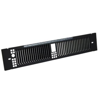King Electric Recessed Grill for KTW Kickspace Heater - Black