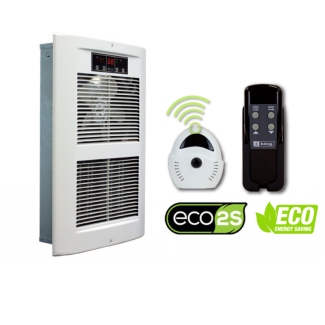 King Electric LPW ECO2S Electric Large Wall Heater, 120 Volts - White Dove, Pic-A-Watt Heater 1500 - 2750W