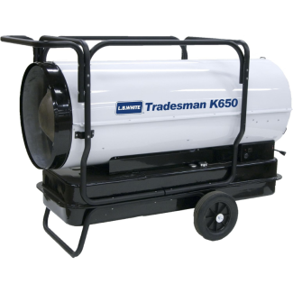 LB White Tradesman 650,000 BTU Kerosene Forced Air Portable Heater