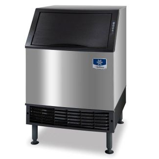 Manitowoc 26" NEO Air Cooled Undercounter Dice Cube Ice Machine with 90 lb. Bin - 115V, 215 lb. - UDP0240A-B