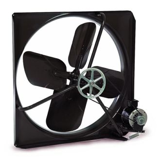 Triangle Fans 30" V Series Industrial Wall Exhaust Fan 1/3 HP 115V 1 Phase Open Drip Proof Motor