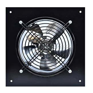 VENTS-US 10" OV1 Extract Axial Square Metal Fan, Direct Drive, 475 CFM, 1640 RPM, 115V  - OV1250