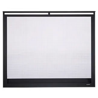 Majestic Contemporary Rectangular Door 36 Inch Overlap Front - Bronze