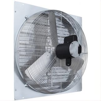 J&D 30” Shutter Fan, Direct Drive, 5,801 CFM, 1/2HP, 115/230V 1-Phase - VES30