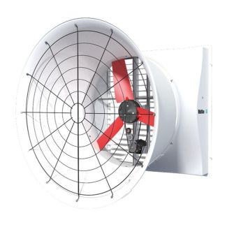 Vosterman 54" Multifan Agricultural Exhaust Fans Vplus Fiberglass Cone Fan, 30200 CFM, 480 V - C4D14P8M10338