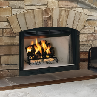 Superior 42" WRT2000 Wood Burning Fireplace with Heat Circulating Front- WCT2042WSI