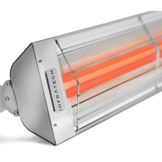 Infratech WD Series 5200W Electric Patio Heater in Marine Grade Stainless Steel with Dual Elements