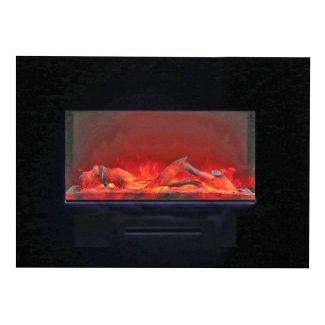 Amantii 36" Wall Mount or Flush Mount Electric Fireplace Series - WM-FM-26-3623-BG