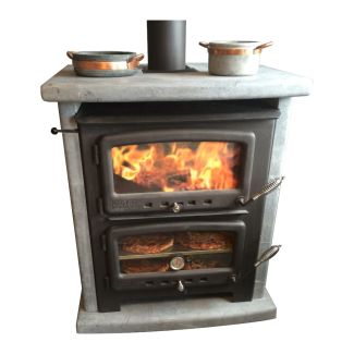 Nectre XL2000 Wood Cook Stove & Oven by Vermont Bun Baker - Heats 2500 Sq Ft