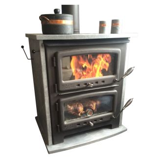 Nectre XL0950 Wood Cook Stove & Oven by Vermont Bun Baker - Heats 2500 Sq Ft
