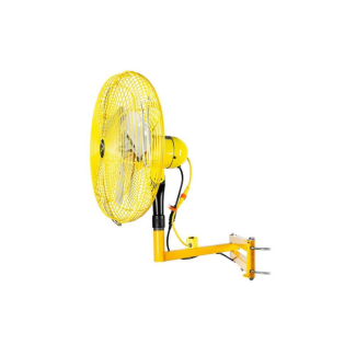 Hunter Jan Fan Articulating Dock & Door Fan - 2 Speed 24” - Yellow - JF-AAM24-DCS-Y