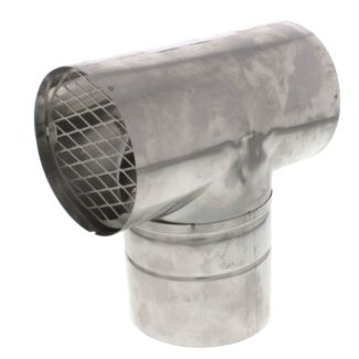 Z-Flex 5” Termination Tee with Screen