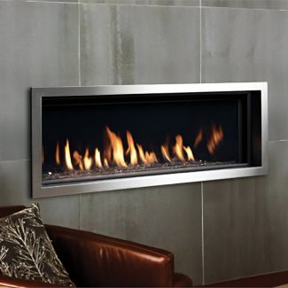 Kingsman 60" Linear Direct Vent Gas Fireplace - ZCVRB60