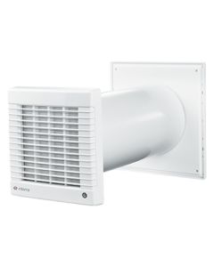 VENTS-US 5" MA Garage Ventilation Kit, Direct Drive, 102 CFM, 2150 RPM, 120V