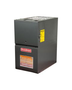 100,000 BTU 80% AFUE Two Stage Goodman Gas Furnace | 21" Width | Upflow / Horizontal