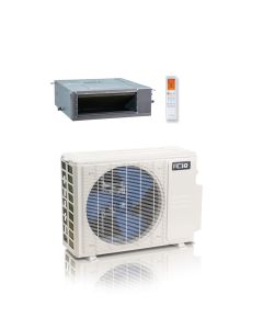 24,000 BTU ACiQ Standard 19 SEER2 Single Zone Concealed Duct Mini Split Heat Pump System - R454B | 230V