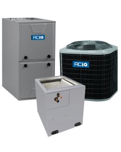 ACIQ 2 Ton 13.4 SEER2 96% 60,000 BTU Furnace & AC System - R454B Upflow / Downflow