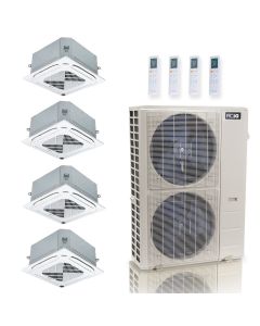 Daikin 24,000 BTU 17 SEER Tri Zone Ceiling Cassette Mini-Split