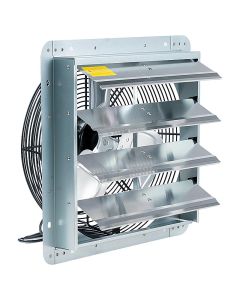 ACIQ 16” Shutter Wall Exhaust Fan Direct Drive 3100 CFM 120 Volts 1 Phase