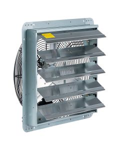 ACIQ 24” Shutter Wall Exhaust Fan Direct Drive 5280 CFM 120 Volts 1 Phase