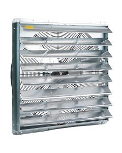 ACIQ 30” Shutter Wall Exhaust Fan Direct Drive 7207 CFM 120 Volts 1 Phase