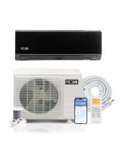18,000 BTU ACiQ Essentials 20 SEER2 Single Zone Wall Mount Mini Split Heat Pump System w/16 Ft. Line Set - R32 | 230V