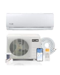 18,000 BTU ACiQ Essentials 20 SEER2 Single Zone Wall Mount Mini Split Heat Pump System w/16 Ft. Line Set - R32 | 230V